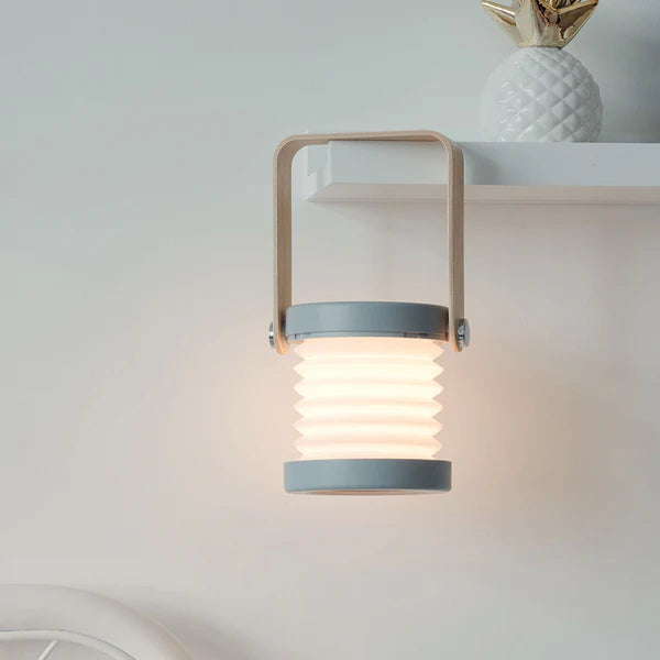 Lampe pliable réglable 4 En 1 Bureau Et Camping , 3 Modes, Rechargeable
