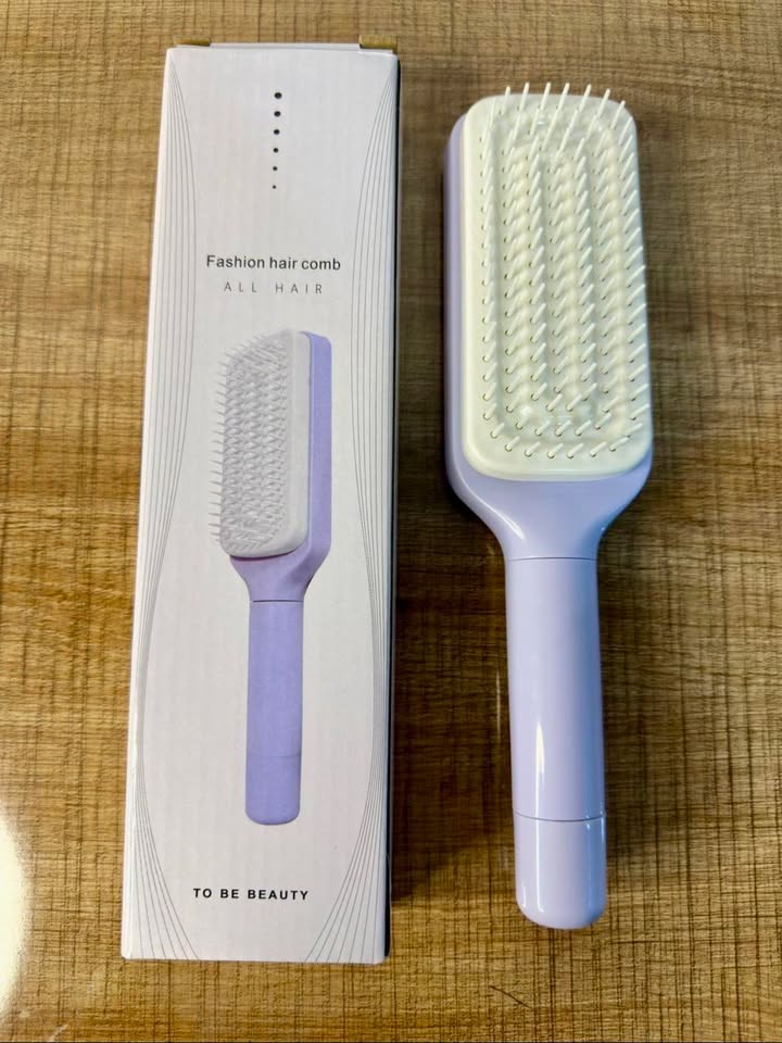 Brosse à cheveux facile à nettoyer et à démêler