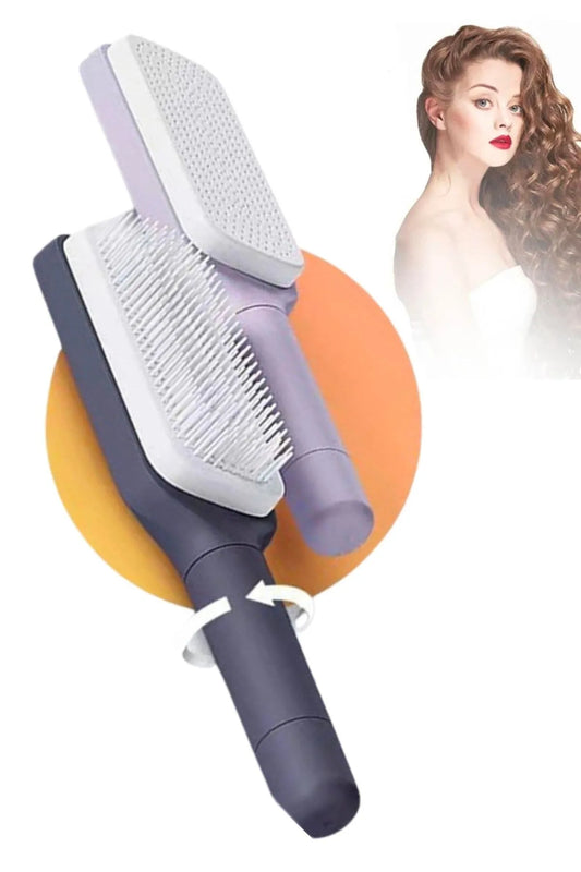 Brosse à cheveux facile à nettoyer et à démêler